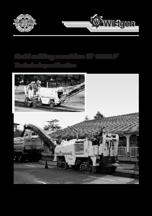 Дорожня фреза Wirtgen W 1200 F