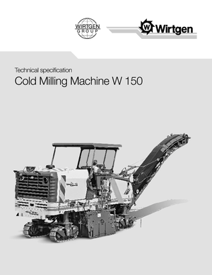 Дорожня фреза Wirtgen W 150