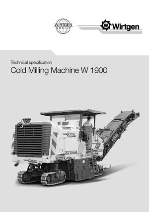 Дорожня фреза Wirtgen W 1900