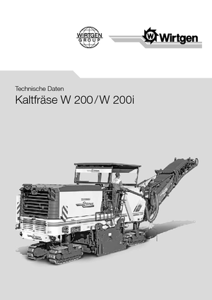 Дорожня фреза Wirtgen W 200 i