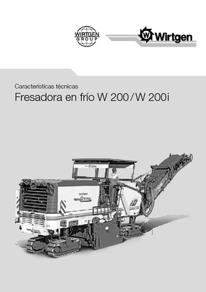 Дорожня фреза Wirtgen W 200 i