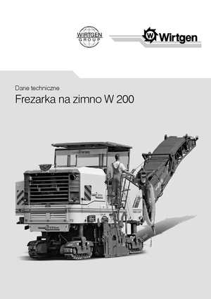 Дорожня фреза Wirtgen W 200