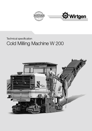 Дорожня фреза Wirtgen W 200