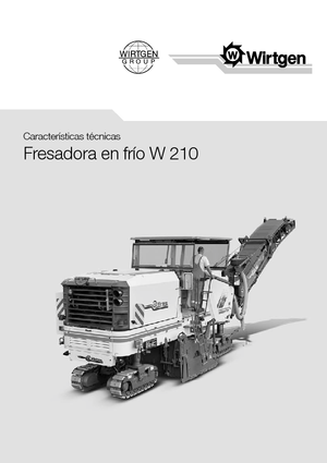 Дорожня фреза Wirtgen W 210