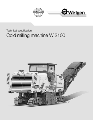 Дорожня фреза Wirtgen W 2100