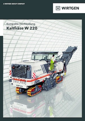 Дорожня фреза Wirtgen W 220