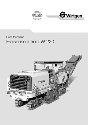 Дорожня фреза Wirtgen W 220
