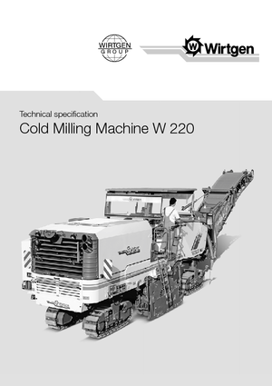 Дорожня фреза Wirtgen W 220