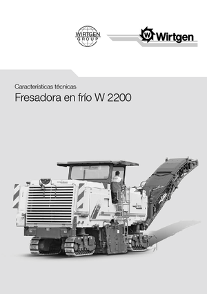 Дорожня фреза Wirtgen W 2200