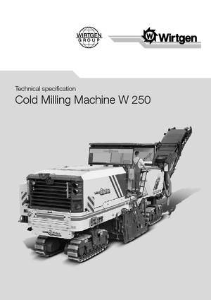 Дорожня фреза Wirtgen W 250