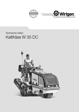 Дорожня фреза Wirtgen W 35 DC