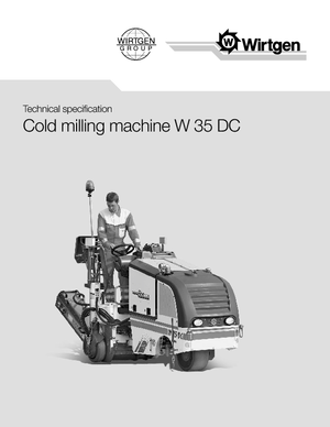 Дорожня фреза Wirtgen W 35 DC