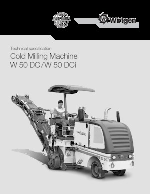Дорожня фреза Wirtgen W 50 DCi