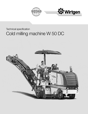 Дорожня фреза Wirtgen W 50 DC