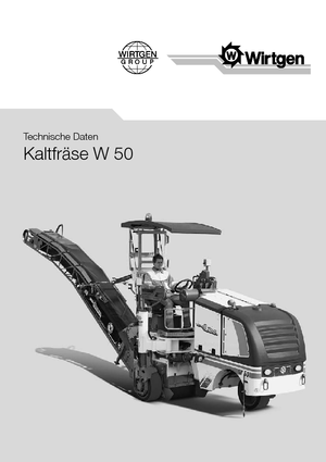 Дорожня фреза Wirtgen W 50