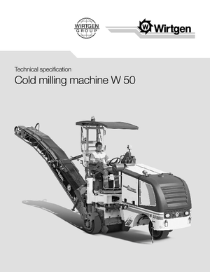 Дорожня фреза Wirtgen W 50