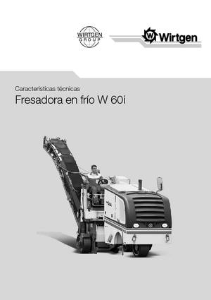 Дорожня фреза Wirtgen W 60 i