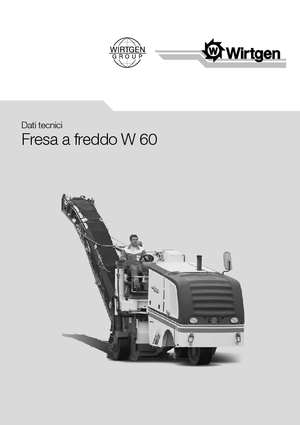 Дорожня фреза Wirtgen W 60