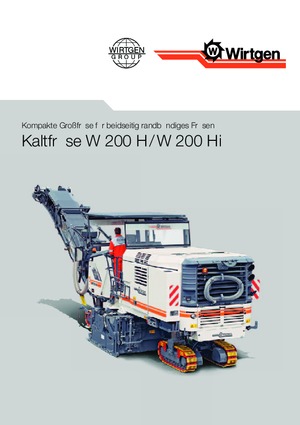 Дорожня фреза Wirtgen W 200 Hi