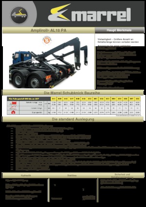 самоскиди зі знімною платформою Marrel AL 18 PA S 50