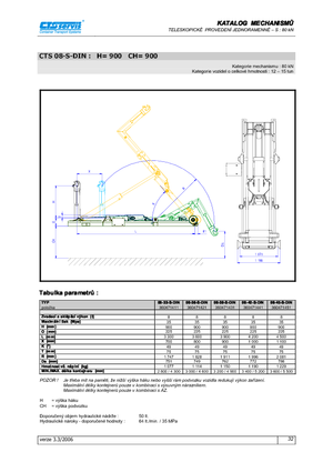 самоскиди зі знімною платформою CTS CTS 08-39 S