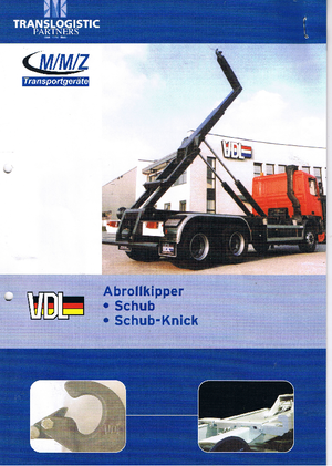 самоскиди зі знімною платформою VDL VDL-S 14-520