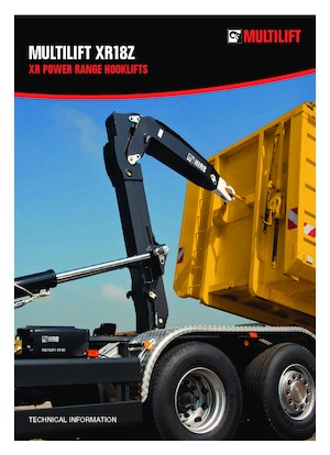 самоскиди зі знімною платформою Multilift XR 18 Z 61