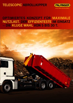 самоскиди зі знімною платформою Palfinger T 20 A