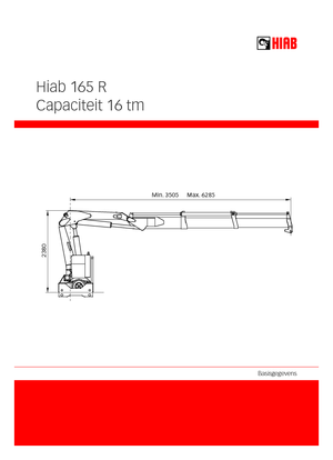 Вантажопідйомні крани Hiab 165 R-F2