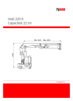 Вантажопідйомні крани Hiab 220 R-F2
