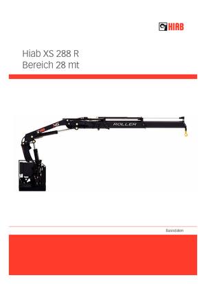 Вантажопідйомні крани Hiab XS 288 R EP-2 HIPRO CD