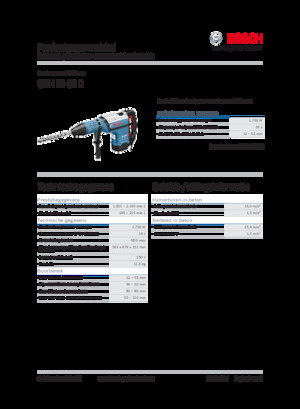 Перфоратори Bosch GBH 12-52 D