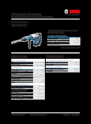 Перфоратори Bosch GBH 12-52 DV