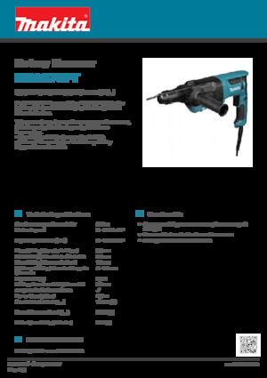 Перфоратори Makita HR2670FT