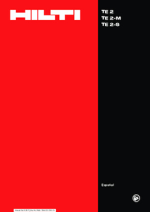 Перфоратори Hilti TE 2