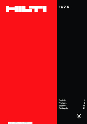 Перфоратори Hilti TE 7-C 