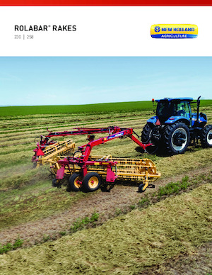 Причіпні валкоутворювачі (барабанні граблі) New Holland 230 TWIN BASKET