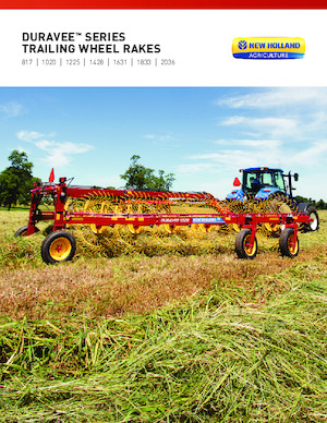 Причіпні валкоутворювачі (барабанні граблі) New Holland DuraVee 2036