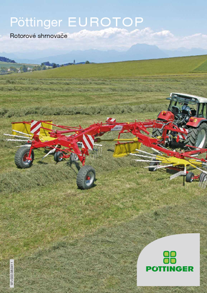 Причіпні валкоутворювачі (барабанні граблі) Pöttinger EuroTop 881 A