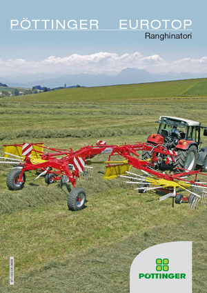 Причіпні валкоутворювачі (барабанні граблі) Pöttinger EuroTop 881 A