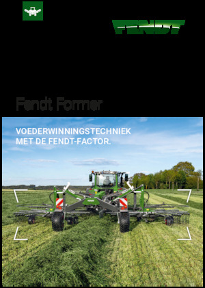 Причіпні валкоутворювачі (барабанні граблі) Fendt Former 860 C
