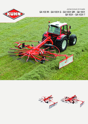 Причіпні валкоутворювачі (барабанні граблі) Kuhn GA 4201