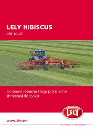 Причіпні валкоутворювачі (барабанні граблі) Lely Hibiscus 425