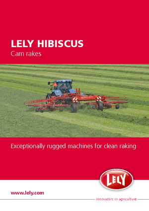 Причіпні валкоутворювачі (барабанні граблі) Lely Hibiscus 425