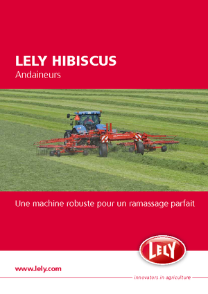 Причіпні валкоутворювачі (барабанні граблі) Lely Hibiscus 425