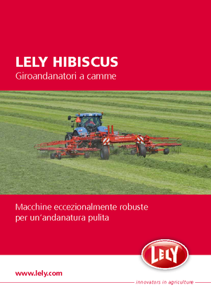 Причіпні валкоутворювачі (барабанні граблі) Lely Hibiscus 425