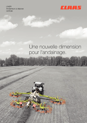 Причіпні валкоутворювачі (барабанні граблі) Claas Liner 2600
