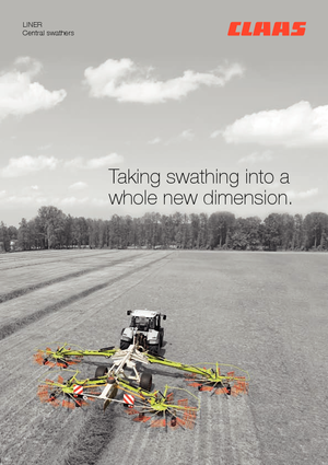 Причіпні валкоутворювачі (барабанні граблі) Claas Liner 2600