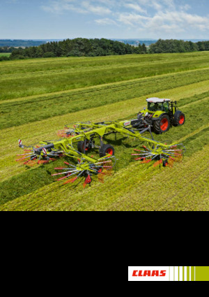 Причіпні валкоутворювачі (барабанні граблі) Claas Liner 4800 Business pro 