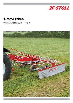 Причіпні валкоутворювачі (барабанні граблі) JF-Stoll R 285 DS